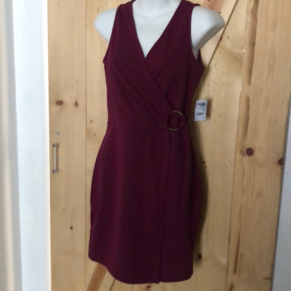 Sleeves Wrap Dress
